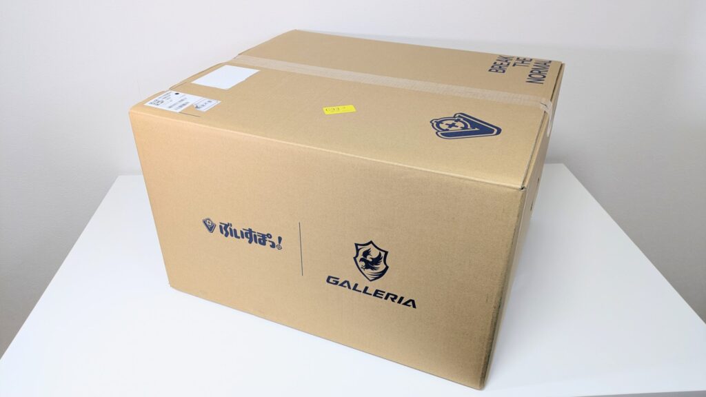 ぶいすぽコラボPCの梱包