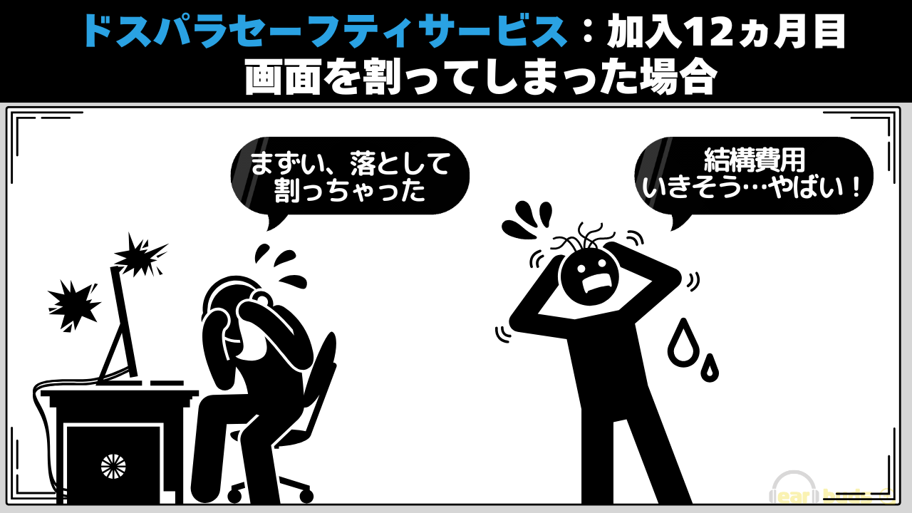 ドスパラ セーフティサービス 必要-割った場合