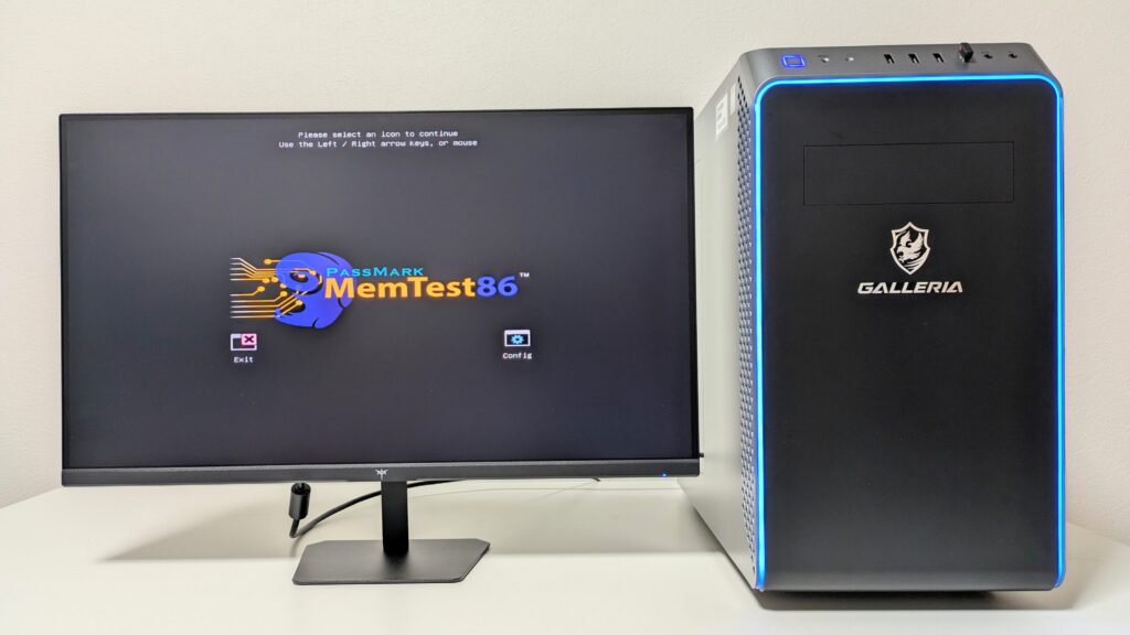 ドスパラ-中古PC-MemTest86