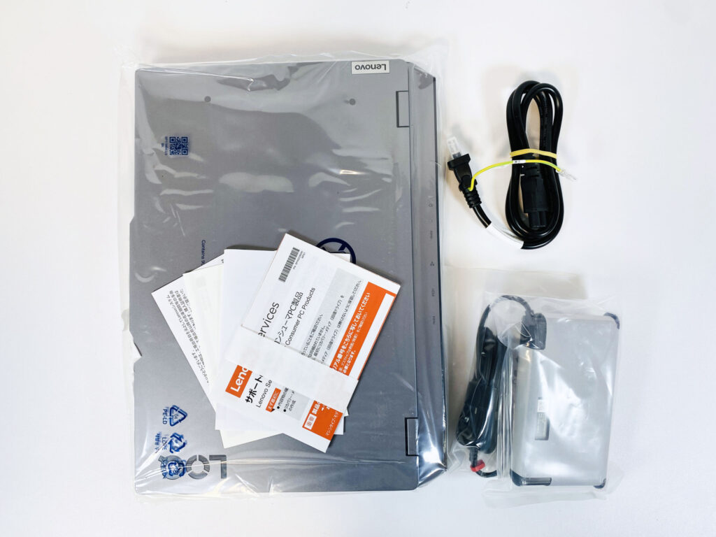 Lenovo LOQ 15IRX9 レビュー 付属品