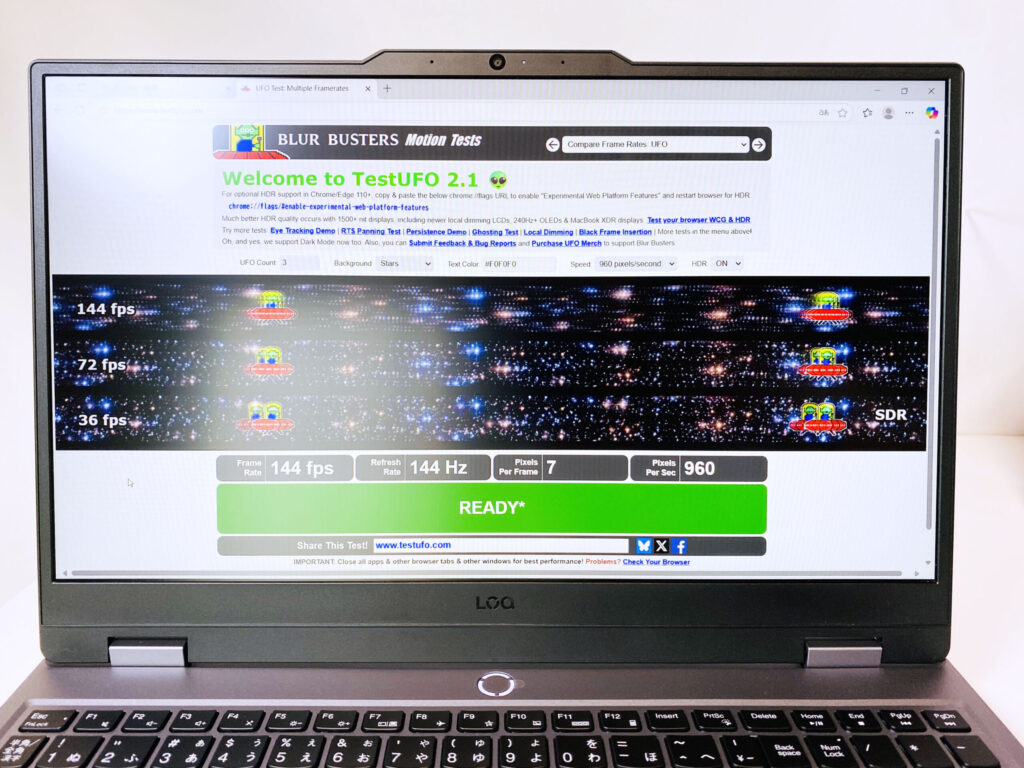 Lenovo LOQ 15IRX9 レビュー 特徴1